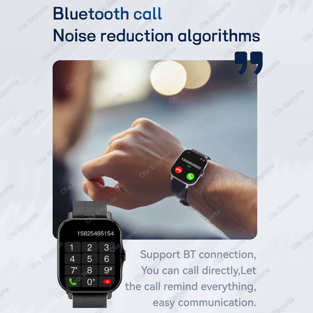 New in Smart Watch Phone Call Bluetooth GPS Tracker Smartwatch GPS DIY Watch Face Big Infinite Screen Smartbracelet Message Note